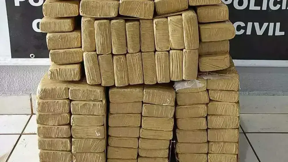 Jovem é preso com 394 kg de maconha em Ponta Porã