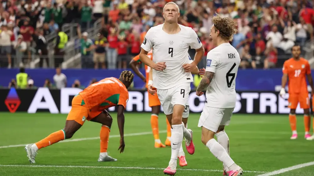 Noruega vence Costa do Marfim e encara Brasil nas oitavas